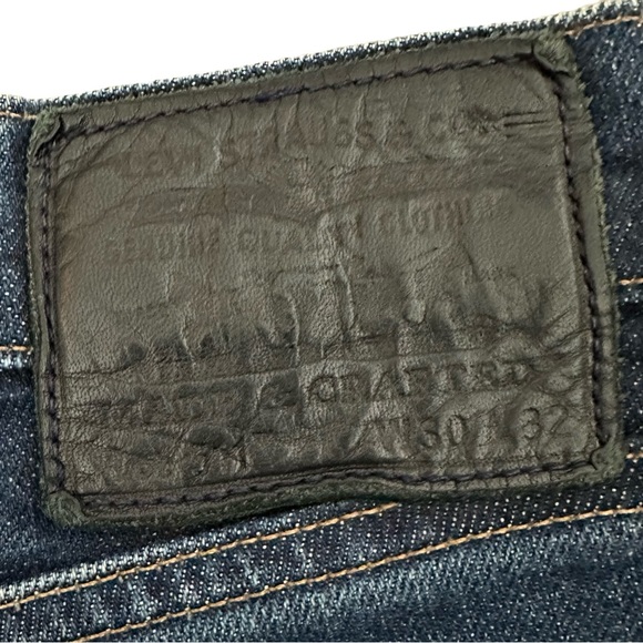 LEVI'S Made Crafted 511 Slim Fit - Ultra Premium Japanese Selvedge Jeans. 30x32 - Picture 8 of 12